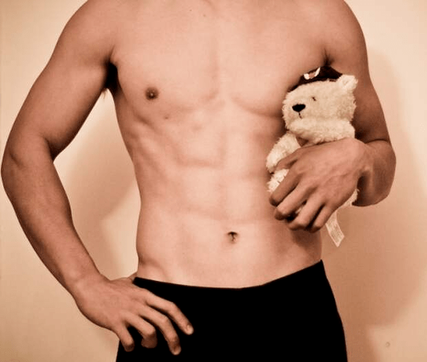 Corpo superior masculino